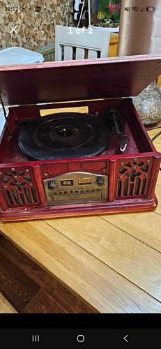 Brown compact shelf - shelf, stereo
