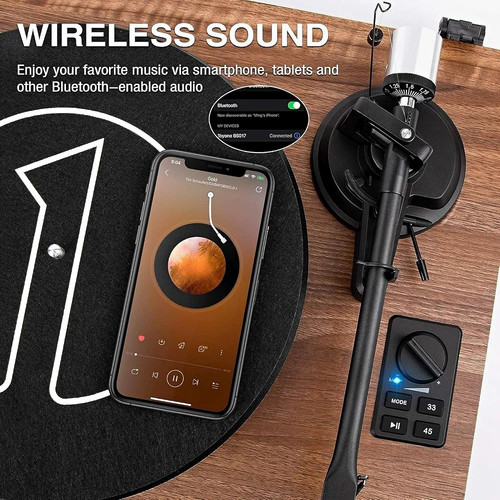 One bluetooth turntable - bluetooth,
