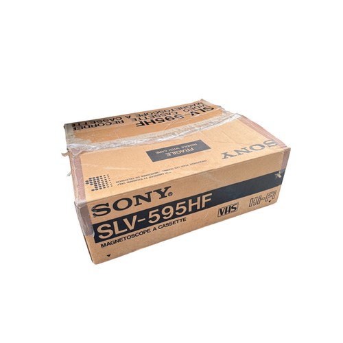 Sony slv 595hf stereo - hi-fi,