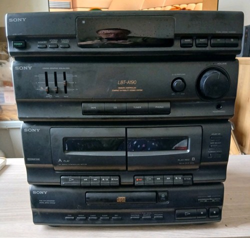 Sony lbt a190 compact fi - compact, hi-fi